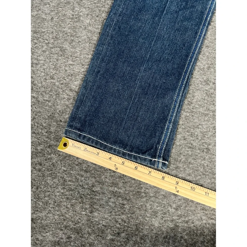 Vintage Coogi Australia Kids Denim Jeans Embroidered Logo Size 8 Hip Hop Style